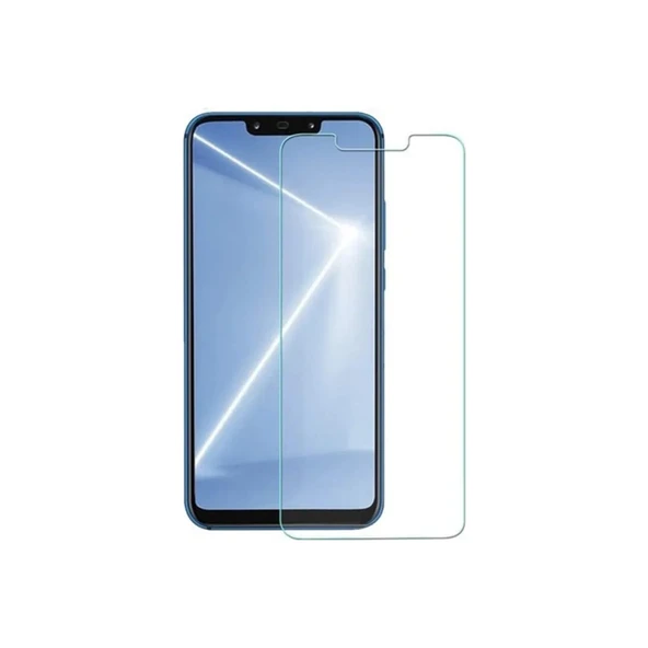 Adaman Premium Serisi Redmi 9T  Uyumlu Şeffaf Ekran Koruyucu Kırılmaz Cam Filmi