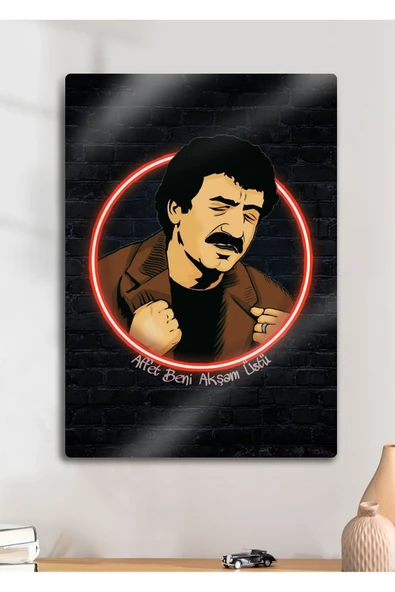 Müslüm Gürses, Baba - Dekoratif Metal Tablo
