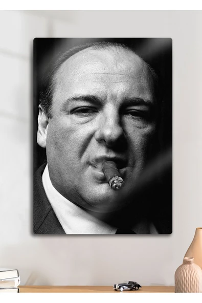 Tony Soprano, The Sopranos - Metal Baskı Parlak Tablo