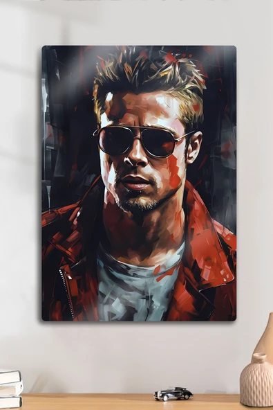 Metal Baskı - Fight Club, Dövüş Kulübü, Tyler Durden, Dekoratif Tablo