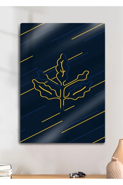 Metal Baskı F. bahce Logolu Taraftar Tablosu ürün görseli