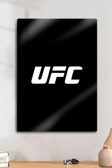 Metal Baskı, UFC Yazılı MMA Tablo, Dekoratif