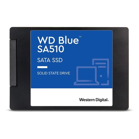 WD Blue SA510 WDS100T3B0A 1TB (560/520MB/s) 2.5" SATA3 SSD ürün görseli 1