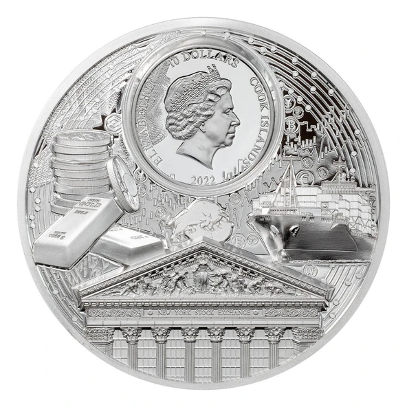AgaKulche Geçmiş ve Gelecek Gümüş Sikke Coin - 2