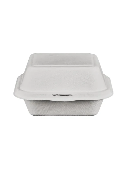 Şeker Kamışından Ekolojik Hamburger Kabı - 50 Adet - 2
