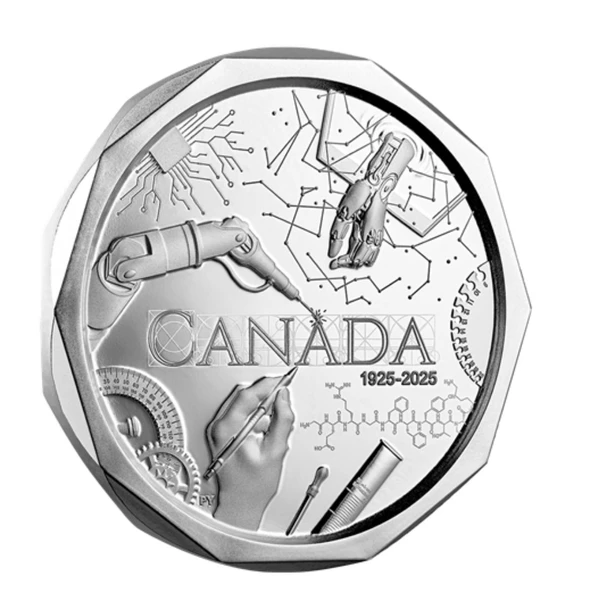 AgaKulche Mühendislik Çağı Gümüş Sikke Coin - 3