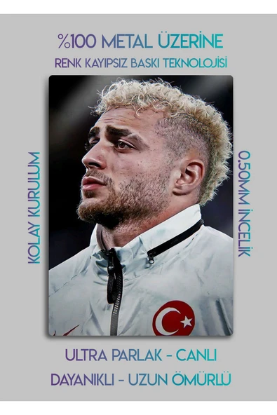 Parlak Metal Baskı Tablo - BAY, Barış Alper Yılmaz - 2