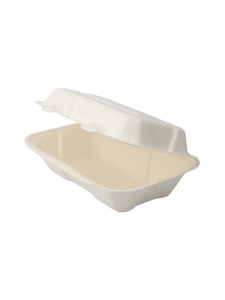 Şeker Kamışından Ekolojik Sandviç Kabı - 50 Adet