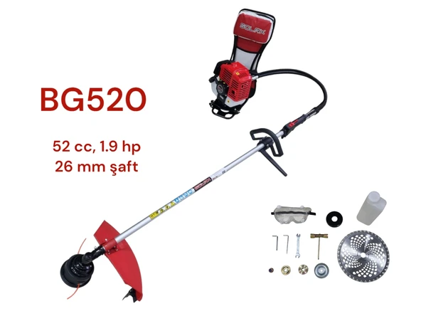 SOLAX BG520 MOTORLU SIRT TIRPAN