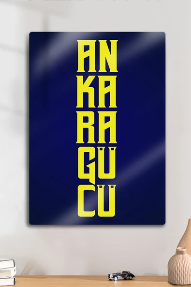 Metal Baskı - Ankara gücü, Taraftar Tablosu, İmalat-ı Harbiye, Başkent, Dekoratif Spor Tablo