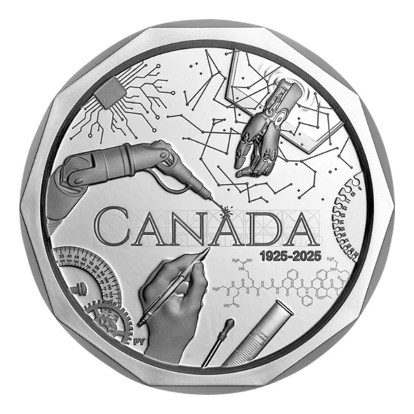 AgaKulche Mühendislik Çağı Gümüş Sikke Coin - 4
