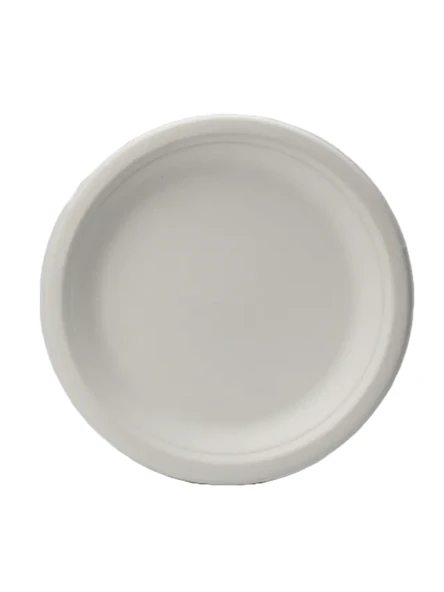 Şeker Kamışından Ekolojik Tabak 23cm - 50 Adet - 2