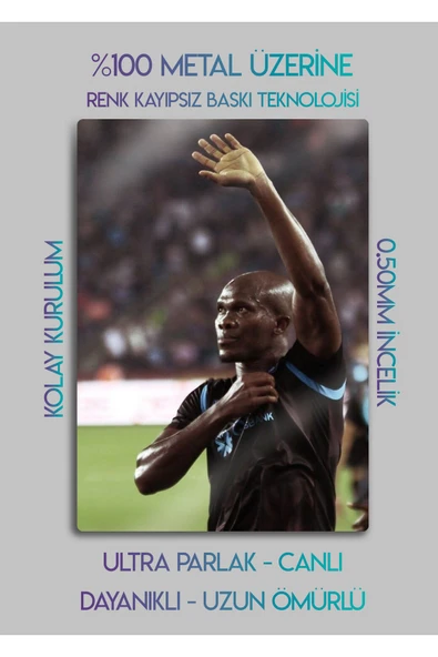 Nwakaeme TS, Trabzon - Dekoratif Metal Tablo - 2