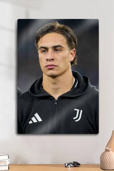 Metal Baskı, Kenan Yıldız, Juventus - Parlak Dekoratif Sporcu Duvar Tablosu