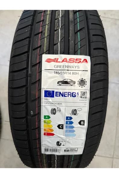 LASSA / 185/55R14 (GREENWAYS) 2025 YAZ LASTİĞİ