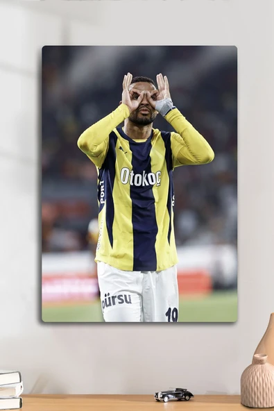 Metal Baskı Sporcu Tablosu - Yusuf en-Nesyri
