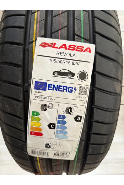 LASSA / 195/50R15 (REVOLA) 2025 YAZ LASTİĞİ