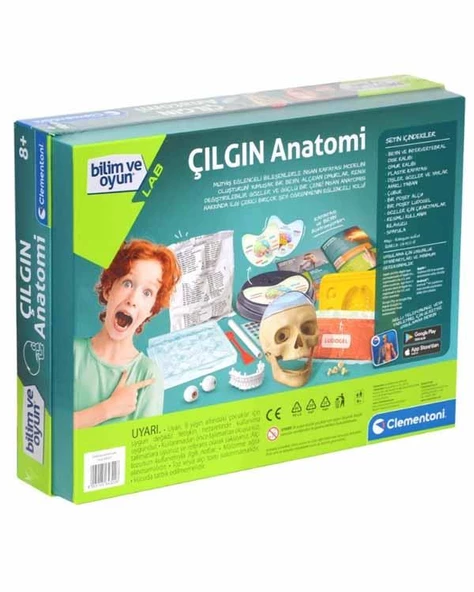 Clementoni Bilim ve Oyun Çılgın Anatomi 64322 - 2