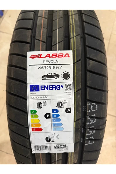 LASSA / 205/60R16 (REVOLA) 2025 YAZ LASTİĞİ