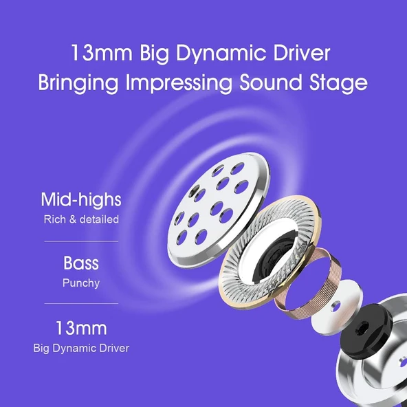 QCY T7 TWS Kulak İçi Bluetooth Kulaklık - 7