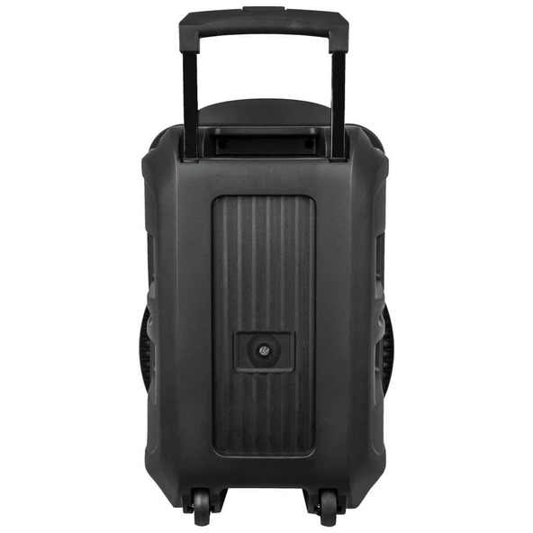 Mikado Bykalite MD-80KP 40W 7.4W 3600mAh Bataryalı Siyah 1 UHF UV Mikrofonlu USB/BT/TF/TWS/AUX 9V 2A Adaptörlü Toplantı-Parti Hop - 5