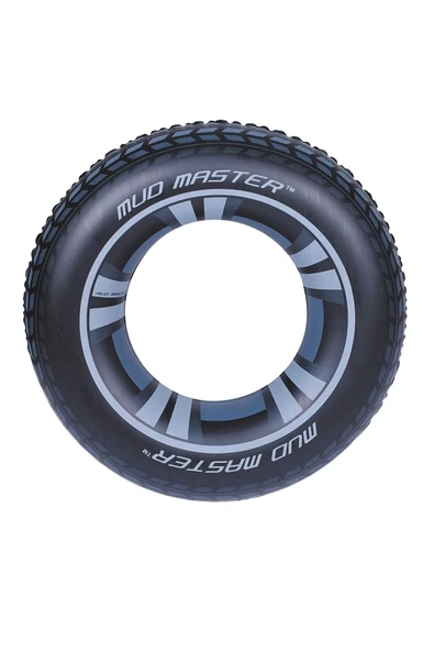 Kamyon Tekeri Temalı Deniz Simidi 91 cm: Hem Çocuklar Hem de Yetişkinler İçin Eğlenceli Su Arkadaşı!