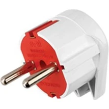 90 Derece Açılı L Tipi Erkek Fiş 250V Elektrik Bağlantısı İçin Uygun - 2