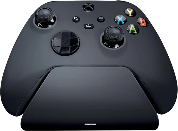 Razer Universal Quick Charging - Evrensel Hızlı Şarj Istasyonu, Xbox Controller için (Yeni ve Eski Kumandalar için Evrensel Uyumluluk, Manyetik Kontak Sistemi) Siyah