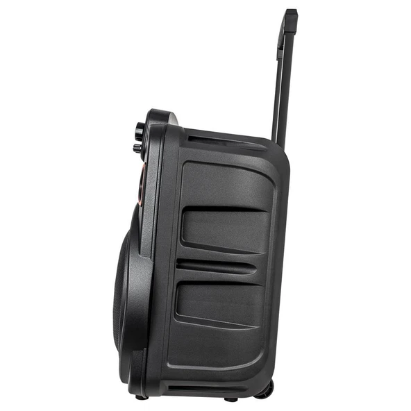 Mikado Bykalite MD-80KP 40W 7.4W 3600mAh Bataryalı Siyah 1 UHF UV Mikrofonlu USB/BT/TF/TWS/AUX 9V 2A Adaptörlü Toplantı-Parti Hop - 4