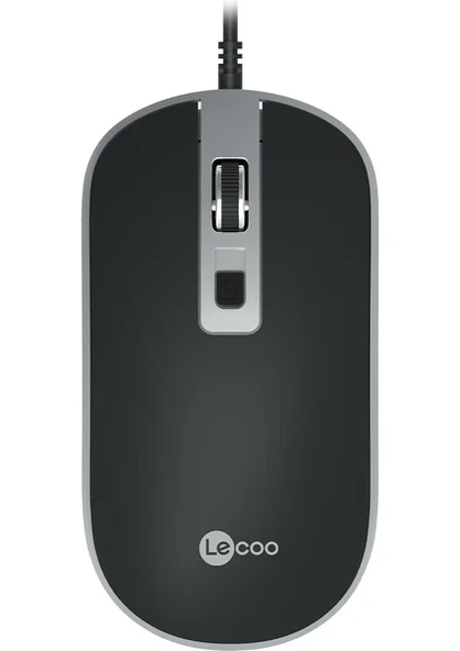 LENOVO LECOO MS104 1600 DPI 4 TUŞLU USB KABLOLU OPTİK MOUSE