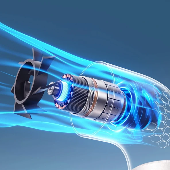 Aecooly PH01 Aero Pro Serisi Dijital LED Göstergeli Portatif Soğutucu El Fanı - 6