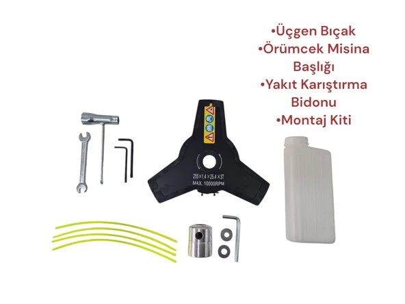 SOLAX BC52 MOTORLU TEKERLEKLİ TIRPAN - 3