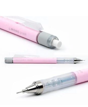 Tombow Mono Graph Mekanik Kurşun Kalem 0.7 Mm Pembe