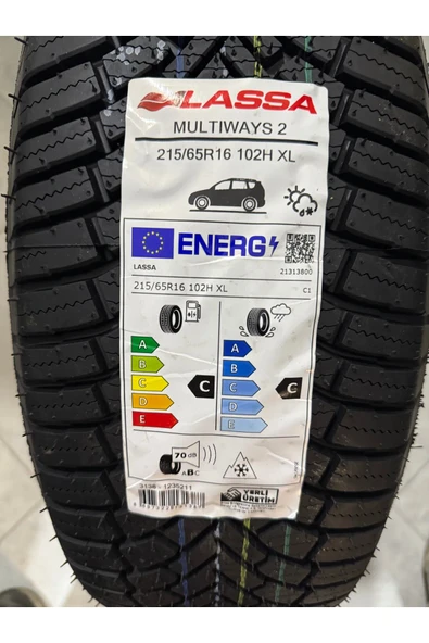 LASSA / 215/65R16 (MULTIWAYS 2) 2024 (4 MEVSİM) LASTİK