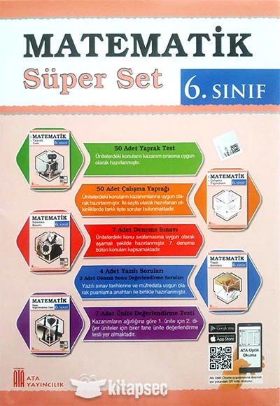 Ata Yayıncılık 6. Sınıf Matematik Süper Set Ata Yayıncılık