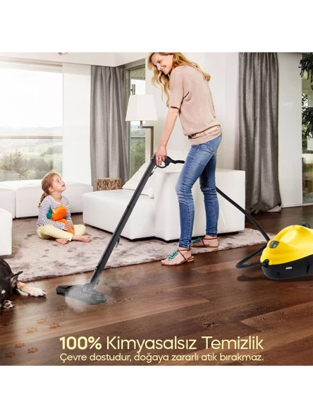 Sinbo SSC-6423 Çok Fonksiyonlu Buharlı Temizlik Makinası - Buharlı Temizleyici - 5
