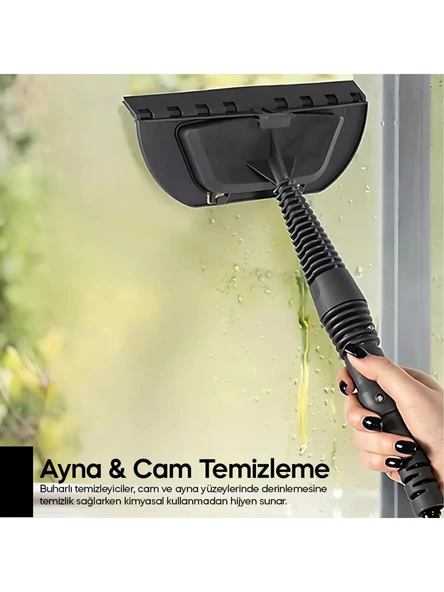 Sinbo SSC-6423 Çok Fonksiyonlu Buharlı Temizlik Makinası - Buharlı Temizleyici - 3