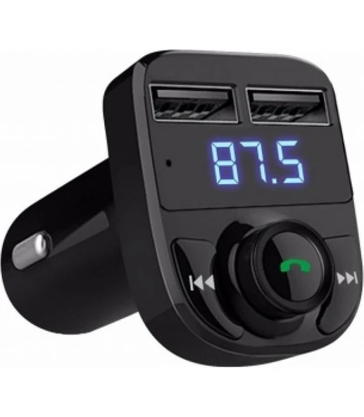 Concord C-606 3.1A Çift USB TF BT FM Transmitter