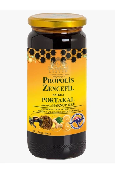 Lexton Propolis Harnup Özü 310gr Zencefil Portakal