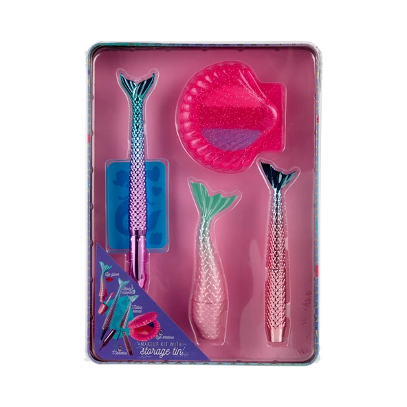 Create It Metal Kutulu Makyaj Seti - Mermaid - Resim 3