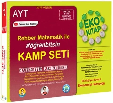 Tonguç Akademi AYT Matematik Fasikülleri Rehber Matematik ile Eko Kamp Seti