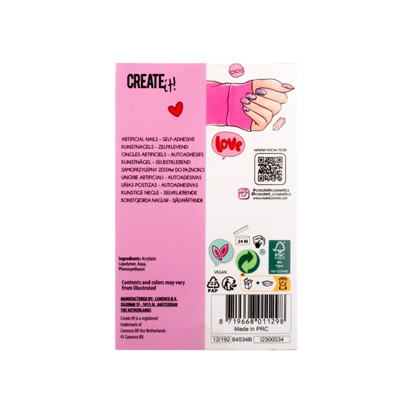 Create It Takma Tırnak Seti - Bla Bla - Resim 2