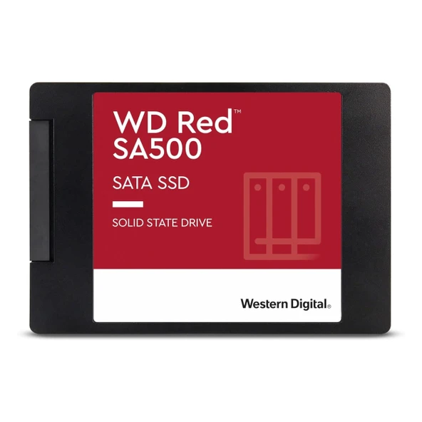 WD Red SA500 WDS100T1R0A 1TB (560/530MB/s) 2.5" SATA3 SSD ürün görseli 1