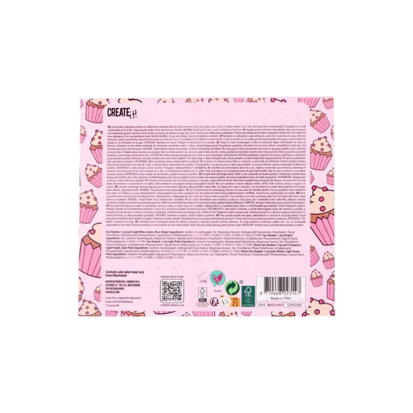 Create It Far Paleti - Sweet Cupcake - 5