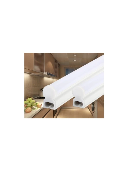 Cata Ct-2467 T5 Bant Armatürü Eklenebilir Anahtarlı 10W Ledli Beyaz Kasa Beyaz Işık 6400K 59cm - 2