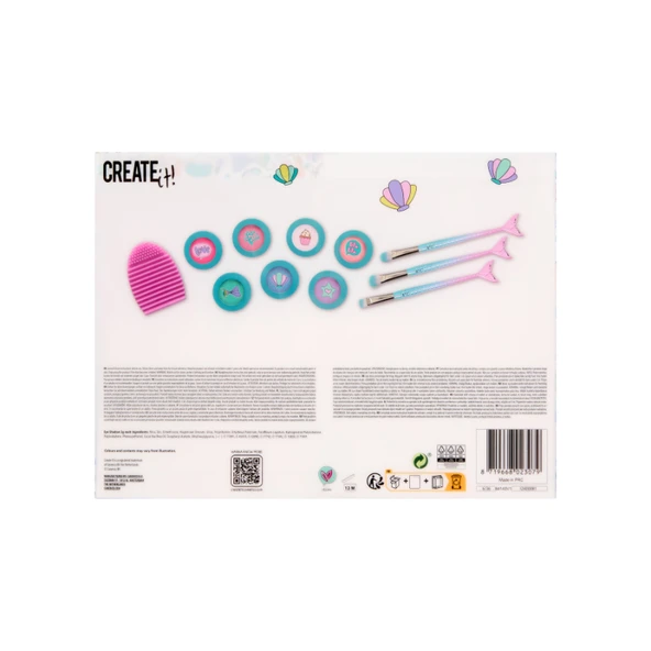 Create It Göz Farı ve Far Fırçası Seti - Mermaid - 5