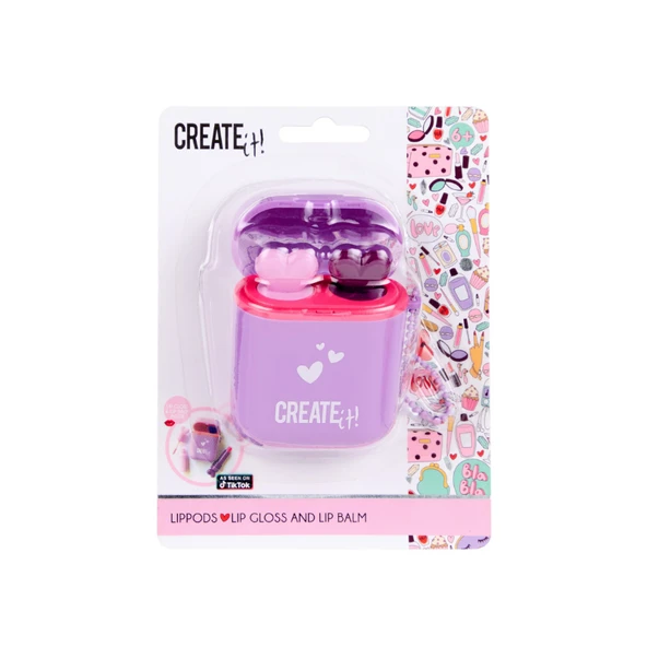 Create It  Dudak Kiti - Mor - Lippods
