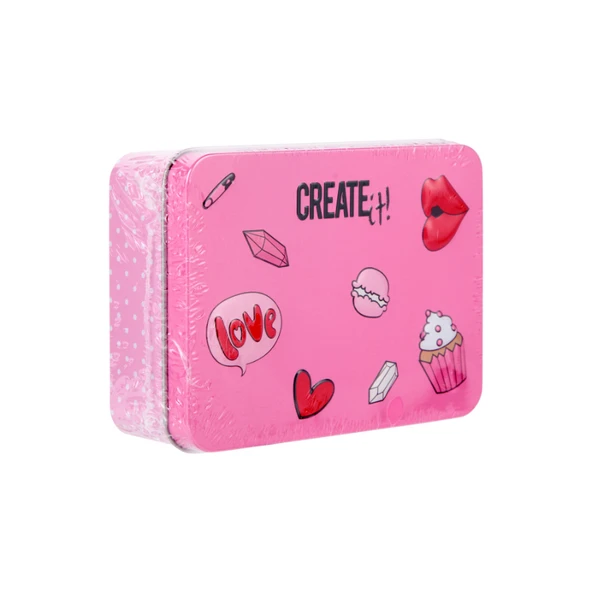 Create It  Metal Kutulu Dudak Balmı Seti - 4
