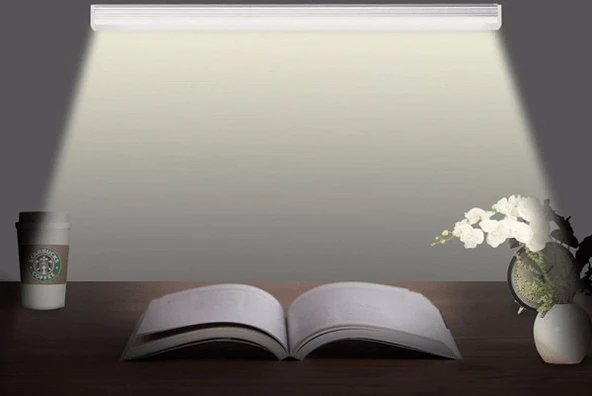 Cata Ct-2468 T5 Bant Armatürü Eklenebilir Anahtarlı 15W Ledli Beyaz Kasa Günışığı 3200K 87cm - Resim 5