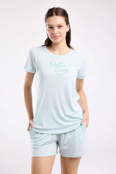 Pierre Cardin 8988 Kadın Şort Pijama Takım